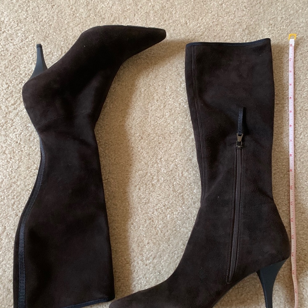 Prada dark brown Moro boots